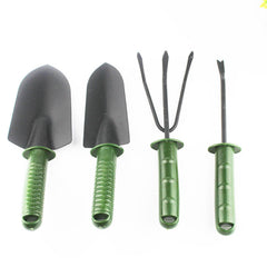 Gardening Tool Set with Plastic Handles