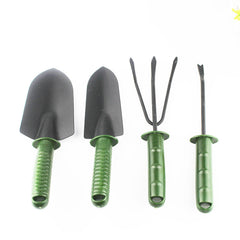 Gardening Tool Set with Plastic Handles