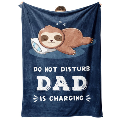 Dad Sloth Blanket
